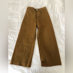 Jesse kamm sailor pants in tobacco